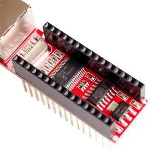 ENC28J60 Ethernet Shield V1.0 for compatible Nano 3.0 RJ45 Webserver Module ENC28J60 Ethernet Shield V1.0 for compatible Nano 3.0 RJ45 Webserver Module