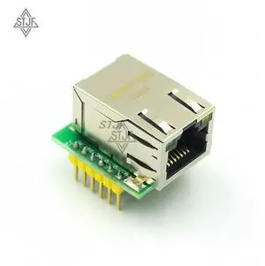 Modulo Ethernet W5500 Convertitore SPI a LAN/Ethernet W5500 da 3.3 V Modulo di rete Ethernet TCP/IP Elettronica ligente Modulo Ethernet W5500 Convertitore SPI a LAN/Ethernet W5500 da 3.3 V Modulo di rete Ethernet TCP/IP Elettronica ligente