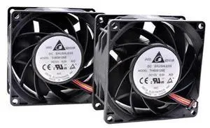 THB0812BE 8cm 80mm fan 80mm fan 8038 DC12V 6A Dual fan combination large air volume server fan THB0812BE 8cm 80mm fan 80mm fan 8038 DC12V 6A Dual fan combination large air volume server fan
