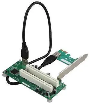 Desktop PCI-Express PCI-E to PCI Adapter Card PCIe to Dual Pci Slot Expansion Card USB 3.0 Add on Card Convertor-AB01 Desktop PCI-Express PCI-E to PCI Adapter Card PCIe to Dual Pci Slot Expansion Card USB 3.0 Add on Card Convertor-AB01