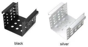 Aluminum 4 Bay 2.5 in SATA HDD SSD to 3.5 in Bracket Adapter 2.5 in to Floppy Hard Drive Disk Mounting Converter Kit ~3 Aluminum 4 Bay 2.5 in SATA HDD SSD to 3.5 in Bracket Adapter 2.5 in to Floppy Hard Drive Disk Mounting Converter Kit ~3
