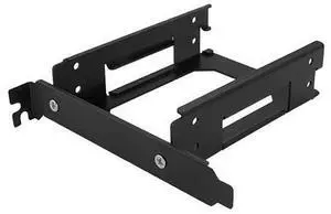 2.5-inch Dual Bay Hard Drive Bracket Holder SSD HDD Mounting Bracket Internal Hard Drive Mounting Kit for PCI Slot 2.5-inch Dual Bay Hard Drive Bracket Holder SSD HDD Mounting Bracket Internal Hard Drive Mounting Kit for PCI Slot