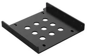 Aluminum 2.5'' to 3.5'' Hard Disk Drive Mounting Bracket Kit HDD SSD SATA Bay Converter (3.5 to 1x2.5 Black) Aluminum 2.5'' to 3.5'' Hard Disk Drive Mounting Bracket Kit HDD SSD SATA Bay Converter (3.5 to 1x2.5 Black)