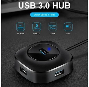 HUB 3.0 HUB Splitter Multiple Hab 2.0 Multi Hub Expander 4 Port HUB for PC Laptop HUB 3.0 HUB Splitter Multiple Hab 2.0 Multi Hub Expander 4 Port HUB for PC Laptop
