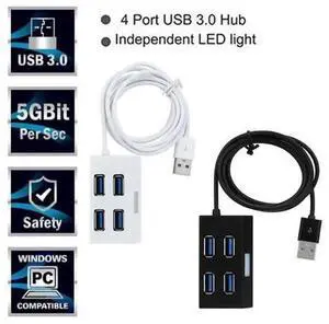 USB 3.0 HUB 4 Port USB Splitter Adapter 5GBps External USB Extension Converter Cable 1.2m for PC Laptop Desktop USB 3.0 HUB 4 Port USB Splitter Adapter 5GBps External USB Extension Converter Cable 1.2m for PC Laptop Desktop