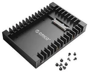 25 SSD SATA to 35 Hard Drive Adapter Internal Drive Bay Converter Mounting Bracket Caddy Tray for 795125mm 25 inch HDDSSD with SATA III Interface 25 SSD SATA to 35 Hard Drive Adapter Internal Drive Bay Converter Mounting Bracket Caddy Tray for 795125mm 25 inch HDDSSD with SATA III Interface