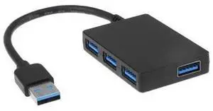 3.0 Hub 4 Port 5Gbps Super Speed Plastic Black Hub Splitter for Laptop PC Computer Peripherals External power supply new 3.0 Hub 4 Port 5Gbps Super Speed Plastic Black Hub Splitter for Laptop PC Computer Peripherals External power supply new