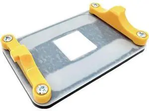 AM5 Motherboard Heatsink Bracket for Gaming PCs Heavy Workloads AM5 CPU Heatsink Bracket Keep Desktop Running Smoothly(Yellow) AM5 Motherboard Heatsink Bracket for Gaming PCs Heavy Workloads AM5 CPU Heatsink Bracket Keep Desktop Running Smoothly(Yellow)