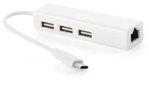 Station USB Hub Type-C To Network Card Hub Free Drive With Line Card Copper Core RJ45 Space Aluminum Metal Shell Station USB Hub Type-C To Network Card Hub Free Drive With Line Card Copper Core RJ45 Space Aluminum Metal Shell