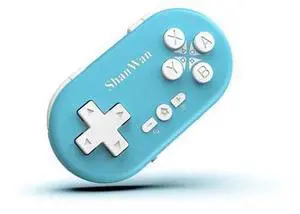ShanWan Bluetooth Gamepad Keychain Sized Mini Controller for Switch, Windows, Android, iOS & PS4Kabrilan ShanWan Bluetooth Gamepad Keychain Sized Mini Controller for Switch, Windows, Android, iOS & PS4Kabrilan