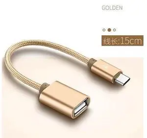 USB 3.1 Type C Male To USB 2.0 Female Cable OTG Sync Converter Adapter Cable Length 15cm For IOS Android Phone USB 3.1 Type C Male To USB 2.0 Female Cable OTG Sync Converter Adapter Cable Length 15cm For IOS Android Phone
