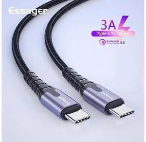 Type-c PD2.0 dual Type-c fast charge Fast Charging Cable USB Type C Cable For Redmi Note 7 8 10 Type-c PD2.0 dual Type-c fast charge Fast Charging Cable USB Type C Cable For Redmi Note 7 8 10