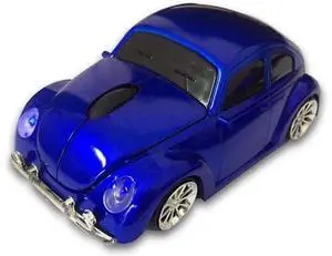Car Mouse for Computer, Cool and Cute Car-Shaped Mouse, Wireless 2.4Ghz Optical Mice for Laptop PC Mac (Blue) Car Mouse for Computer, Cool and Cute Car-Shaped Mouse, Wireless 2.4Ghz Optical Mice for Laptop PC Mac (Blue)
