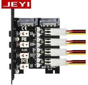 JEYI iControl-8 more 4 hard disk hard control system ligent control hard disk management system HDD SSD power switch four JEYI iControl-8 more 4 hard disk hard control system ligent control hard disk management system HDD SSD power switch four