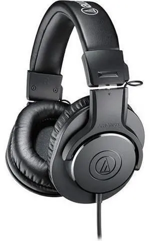 Audio-Technica ATH-M20X Professional Studio Monitor Headphones, Black Audio-Technica ATH-M20X Professional Studio Monitor Headphones, Black