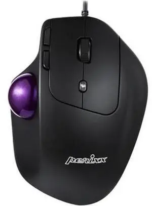 Perixx PERIMICE-520 Wired USB Ergonomic Programmable Trackball Mouse, Adjustable Angle, 8 Button Design, Black (PM-520-11447) Perixx PERIMICE-520 Wired USB Ergonomic Programmable Trackball Mouse, Adjustable Angle, 8 Button Design, Black (PM-520-11447)