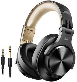 Oneodio Fusion A70 Bluetooth Headphones Stereo Over Ear Wireless Headset Professional Recording Studio Monitor DJ Headphones GOLD Oneodio Fusion A70 Bluetooth Headphones Stereo Over Ear Wireless Headset Professional Recording Studio Monitor DJ Headphones GOLD