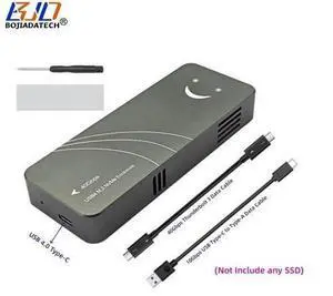 40Gbps USB 4.0 Type-C Connector NGFF M.2 NVMe SSD Enclosure Solid State Drive Case With Thunderbolt 3 Data Cable 40Gbps USB 4.0 Type-C Connector NGFF M.2 NVMe SSD Enclosure Solid State Drive Case With Thunderbolt 3 Data Cable