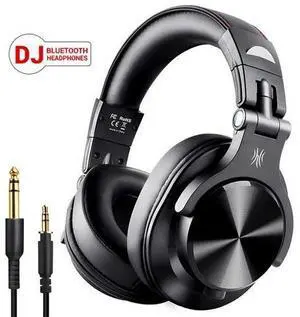 Oneodio Fusion A70 Bluetooth Headphones Stereo Over Ear Wireless Headset Professional Recording Studio Monitor DJ Headphones BLACK Oneodio Fusion A70 Bluetooth Headphones Stereo Over Ear Wireless Headset Professional Recording Studio Monitor DJ Headphones BLACK