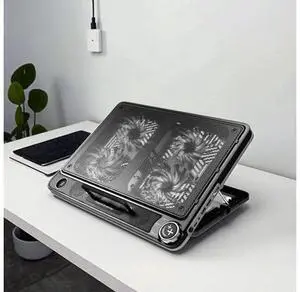 Arrival Gaming Laptop Cooling Pad 12-17 Inch Led Screen 2900RPM Powerful Laptop Cooler Pad with Four Big Fan Arrival Gaming Laptop Cooling Pad 12-17 Inch Led Screen 2900RPM Powerful Laptop Cooler Pad with Four Big Fan