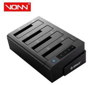 External Hard 4-Bay Docking Station USB 3.0 to SATA Supports 2.5/3.5in HDD/SSD Data 5Gbps High Speed External Hard 4-Bay Docking Station USB 3.0 to SATA Supports 2.5/3.5in HDD/SSD Data 5Gbps High Speed
