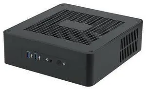 Goodisory TA65 Black Aluminium Desktop HTPC Mini-ITX Computer Chassis Support DC Pico PSU Goodisory TA65 Black Aluminium Desktop HTPC Mini-ITX Computer Chassis Support DC Pico PSU