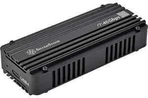 SilverStone Technology MS12-40G USB 4 NVMe M.2 SSD Enclosure with Active Cooling, SST-MS12B-40G SilverStone Technology MS12-40G USB 4 NVMe M.2 SSD Enclosure with Active Cooling, SST-MS12B-40G