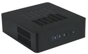Goodisory TA65 Black Aluminium Desktop HTPC Mini-ITX Computer Chassis Support DC Pico PSU Goodisory TA65 Black Aluminium Desktop HTPC Mini-ITX Computer Chassis Support DC Pico PSU