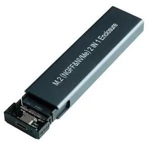 X524 2 in 1 Pcie Sata 30 42 60 80 M.2 to Usb 3.1 Ssd Case M.2 Ngff Aluminum M2 Hdd Housing Nvme Ssd Disk Casing Ssd Enclosure X524 2 in 1 Pcie Sata 30 42 60 80 M.2 to Usb 3.1 Ssd Case M.2 Ngff Aluminum M2 Hdd Housing Nvme Ssd Disk Casing Ssd Enclosure