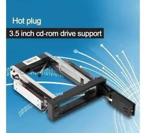 3.5 inch Internal SATA HDD Mobile Rack Bay Hard Drive Mounting Tray Bracket Adapter Holder HDD Enclosure 3.5 inch Internal SATA HDD Mobile Rack Bay Hard Drive Mounting Tray Bracket Adapter Holder HDD Enclosure