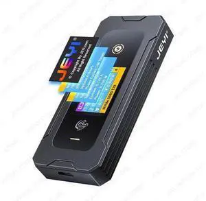 Visual Smart M.2 SSD Aluminum Enclosure USB3.2 Gen2 10Gbps Real-Time Temp Monitoring 10 Modes NVMe/SATA M+B Key Visual Smart M.2 SSD Aluminum Enclosure USB3.2 Gen2 10Gbps Real-Time Temp Monitoring 10 Modes NVMe/SATA M+B Key