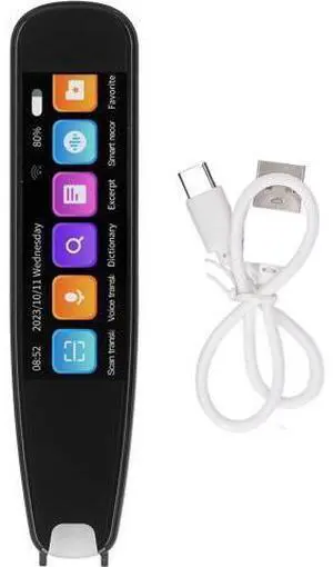 Scan Reader Pen, 2 Way Wi - Fi Text to Sp Device, 2.99 Inch Touch Screen, 131 Languages Translator Device Support Offline Translation Scan Reader Pen, 2 Way Wi - Fi Text to Sp Device, 2.99 Inch Touch Screen, 131 Languages Translator Device Support Offline Translation