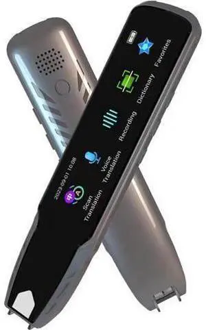 Scan Reading Pen, 113 Languages Text to Sp Device, 1050mah Two Way Translator Pen with 3.69 Inches Sn, for Study, Travel, Business Scan Reading Pen, 113 Languages Text to Sp Device, 1050mah Two Way Translator Pen with 3.69 Inches Sn, for Study, Travel, Business