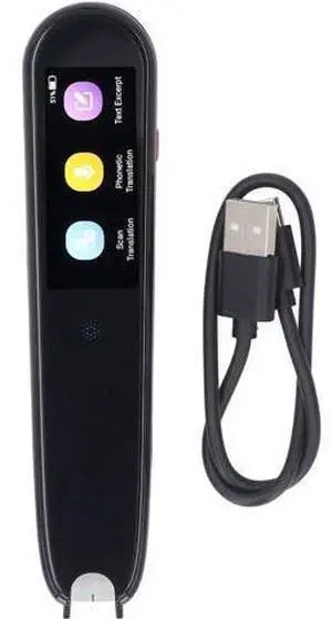 Scan Translation Pen 2.5 Inch HD Touchscreen Multilingual Translator Device with Accuracy for Travel Study Work Offline Capability Scan Translation Pen 2.5 Inch HD Touchscreen Multilingual Translator Device with Accuracy for Travel Study Work Offline Capability