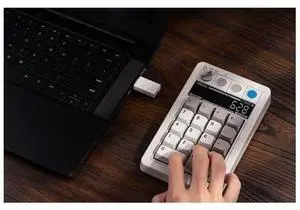 VAREQOY 8BitDo Retro 18 Wireless Mechanical Number Keypad and Calculator for Windows and Android - M Edition VAREQOY 8BitDo Retro 18 Wireless Mechanical Number Keypad and Calculator for Windows and Android - M Edition