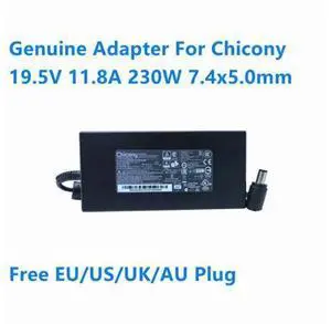 19.5V 11.8A 230W 7.4x5.0mm Chicony A17-230P1A Power Supply AC Adapter For MSI GL75 GP75 LEOPARD GL65 P65 Laptop Charger 19.5V 11.8A 230W 7.4x5.0mm Chicony A17-230P1A Power Supply AC Adapter For MSI GL75 GP75 LEOPARD GL65 P65 Laptop Charger