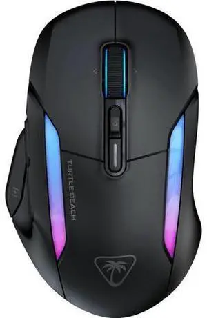 Turtle Beach Kone II Air Wireless Ergonomic RGB Gaming Mouse, 350-Hr Battery, 26K DPI Optical Sensor, 100M Click Optical Switches, 21 Customizable Inputs, 4D Free-Spin Scroll Wheel Ash Black Turtle Beach Kone II Air Wireless Ergonomic RGB Gaming Mouse, 350-Hr Battery, 26K DPI Optical Sensor, 100M Click Optical Switches, 21 Customizable Inputs, 4D Free-Spin Scroll Wheel Ash Black