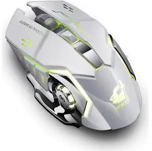 2.4G Wireless Silent Gamer Mouse LED Backlit USB Optical Ergonomic Rechargeable Gaming Mouse for PC Notebook Gamer Mouse 2.4G Wireless Silent Gamer Mouse LED Backlit USB Optical Ergonomic Rechargeable Gaming Mouse for PC Notebook Gamer Mouse