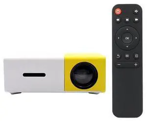 YG300 Mini Portable 1080P HD LED Projector Multimedia Home Theater/Compact Size, Low Power Consumption, with HDMI AV USB SD YG300 Mini Portable 1080P HD LED Projector Multimedia Home Theater/Compact Size, Low Power Consumption, with HDMI AV USB SD