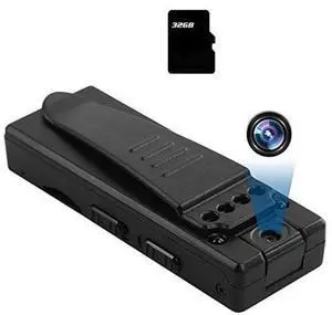 ATONGMU 1080P Rotatable Lens Mini Body Camera Clip Wearable Security Hidden Spy Cameras Portable Pocket Cam Video Recorder Small Sport DV DVR Dash Camera (with 32G Card) M12-TFCA_01 ATONGMU 1080P Rotatable Lens Mini Body Camera Clip Wearable Security Hidden Spy Cameras Portable Pocket Cam Video Recorder Small Sport DV DVR Dash Camera (with 32G Card) M12-TFCA_01