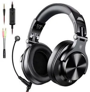 OneOdio A71 Gaming Headset Studio DJ Headphones Stereo Over Ear Wired Headphone With Microphone Volume Control Mic One-button Mute For PC PS4 Xbox One Gamer Office Phone Call OneOdio A71 Gaming Headset Studio DJ Headphones Stereo Over Ear Wired Headphone With Microphone Volume Control Mic One-button Mute For PC PS4 Xbox One Gamer Office Phone Call