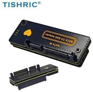 SATA 3.0 22Pin to SAS 29Pin HDD Converter Adapter Card 6Gbps SATA3.0 7PIN Cable Compatible 2.5" 3.5" SAS Hard Disk Drive SATA 3.0 22Pin to SAS 29Pin HDD Converter Adapter Card 6Gbps SATA3.0 7PIN Cable Compatible 2.5" 3.5" SAS Hard Disk Drive
