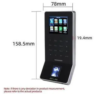 ZK F22 WiFi+ADMS Biometric Fingerprint Time Attendance Access Control Terminal ZK F22 WiFi+ADMS Biometric Fingerprint Time Attendance Access Control Terminal