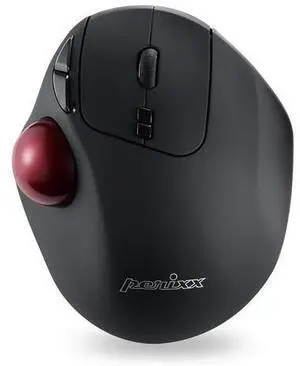 Perimice-717 Wireless Programmable Trackball Mouse - 7 Button Design With 5 Programmable Buttons - Dpi 400/1000 Perimice-717 Wireless Programmable Trackball Mouse - 7 Button Design With 5 Programmable Buttons - Dpi 400/1000