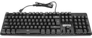 VBESTLIFE 104 Keys Mechanical Keyboard Blue Switch Wired USB Computer Mechanical Keyboard, RGB Backlight Mechanical Keyboard Suspended Keycaps Full Key Gaming Keyboard for Computer,Gaming VBESTLIFE 104 Keys Mechanical Keyboard Blue Switch Wired USB Computer Mechanical Keyboard, RGB Backlight Mechanical Keyboard Suspended Keycaps Full Key Gaming Keyboard for Computer,Gaming