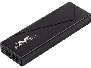 SilverStone Technology Raven RVS03 10Gbps SuperSpeed USB-C 3.2 Gen2 to NVMe/SATA M.2 SSD Enclosure, SST-RVS03 SilverStone Technology Raven RVS03 10Gbps SuperSpeed USB-C 3.2 Gen2 to NVMe/SATA M.2 SSD Enclosure, SST-RVS03
