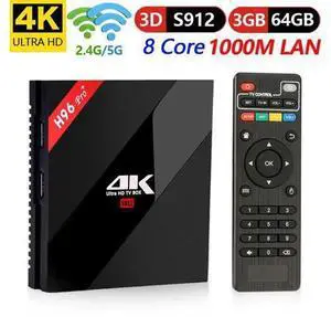 3GB 64GB TV Box Pro+ Amlogic S912 Android 7.1 TV Box Bluetooth 4.1 4K 60fps 2.4G/5GHz WIIF Media Player IPTV top set box 3GB 64GB TV Box Pro+ Amlogic S912 Android 7.1 TV Box Bluetooth 4.1 4K 60fps 2.4G/5GHz WIIF Media Player IPTV top set box