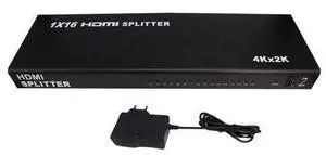 16 Ports 1x16 Full HD 4k 2k 1 in 16 Out 4k HDMI Splitter Switcher 16 Ports 1x16 Full HD 4k 2k 1 in 16 Out 4k HDMI Splitter Switcher