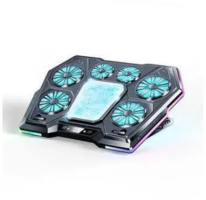 LZ-D13 Game Cooling Pad 6-core Fan Air-Cooled Laptop Cooler Adjustable Bracket Digital Display Stock ABS PP 14.1-21inch LZ-D13 Game Cooling Pad 6-core Fan Air-Cooled Laptop Cooler Adjustable Bracket Digital Display Stock ABS PP 14.1-21inch