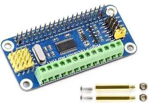 High-Precision Ad Hat For Raspberry Pi 4B/3B+/3B/2B/Zero/W/Zero Wh Jetson Nano Expansion Board With Ads1263 10-Channel 32-Bit High Precision Adc 24-Bit Auxiliary Adc High-Precision Ad Hat For Raspberry Pi 4B/3B+/3B/2B/Zero/W/Zero Wh Jetson Nano Expansion Board With Ads1263 10-Channel 32-Bit High Precision Adc 24-Bit Auxiliary Adc